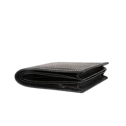  Sleek RFID Leather Wallet with Multi-Card Storage